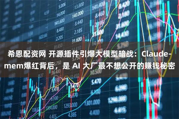 希恩配资网 开源插件引爆大模型暗战：Claude‑mem爆红背后，是 AI 大厂最不想公开的赚钱秘密